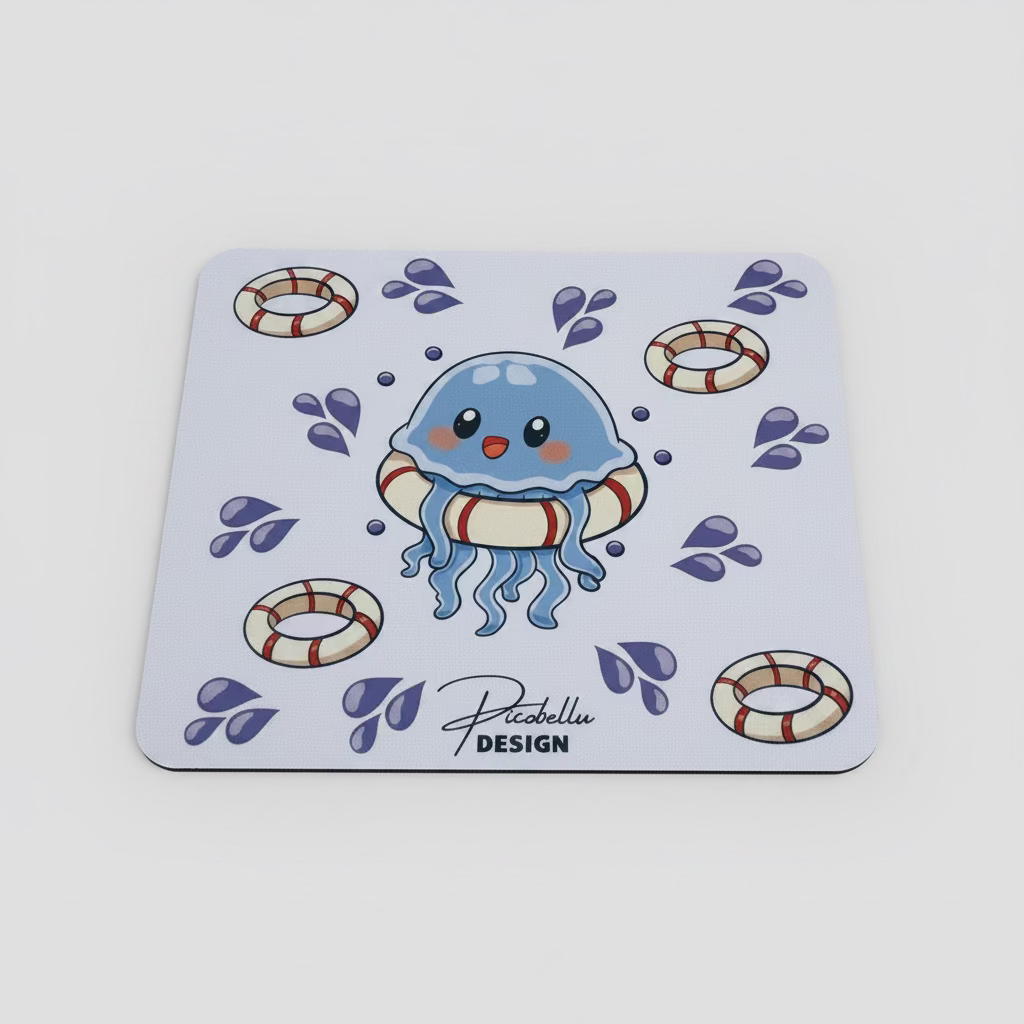 Mauspad mit liebevollem Design – 24 × 19,5 cm