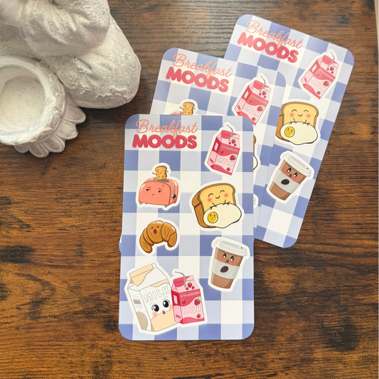 Stickerbogen Kawaii – Cute Sticker Sheet 💫