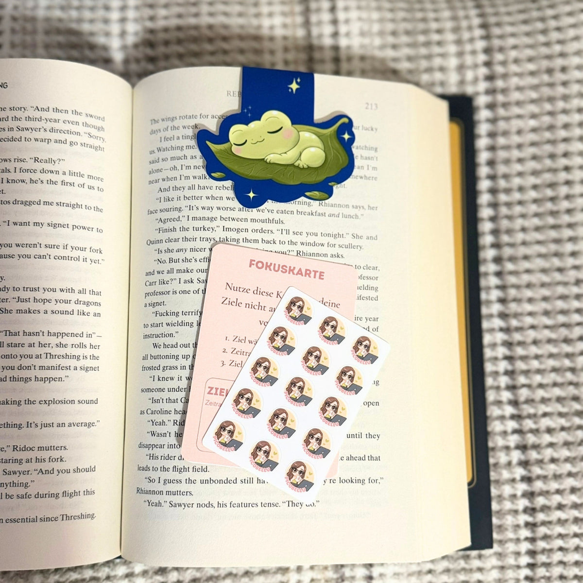 Magnetisches Lesezeichen – Kawaii Designs für Bücherfans 🔖
