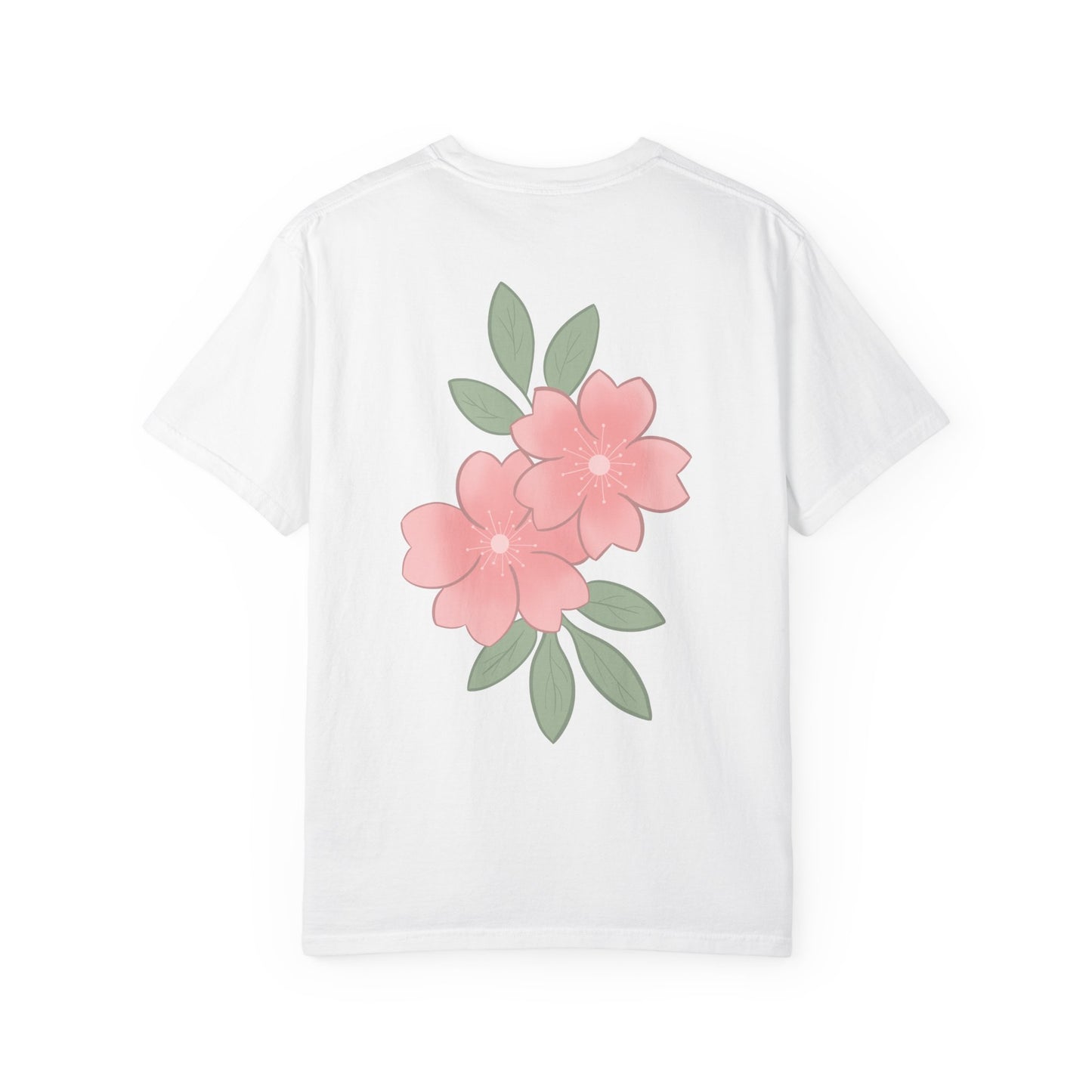 Sakura Blossom T-Shirt | Soft Pink Floral Design | Minimalist Flower Tee | Cute Pastel Aesthetic Shirt