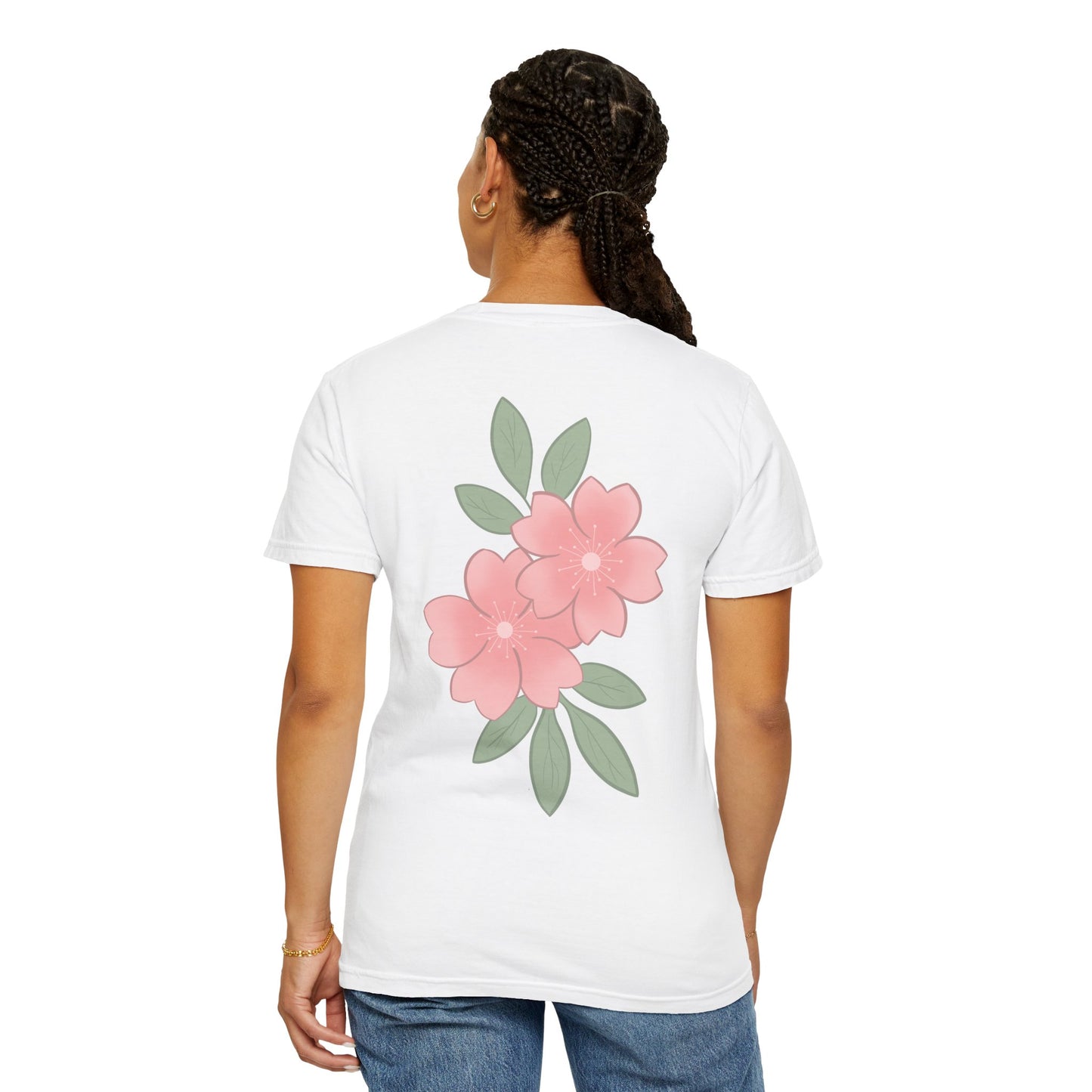 Sakura Blossom T-Shirt | Soft Pink Floral Design | Minimalist Flower Tee | Cute Pastel Aesthetic Shirt