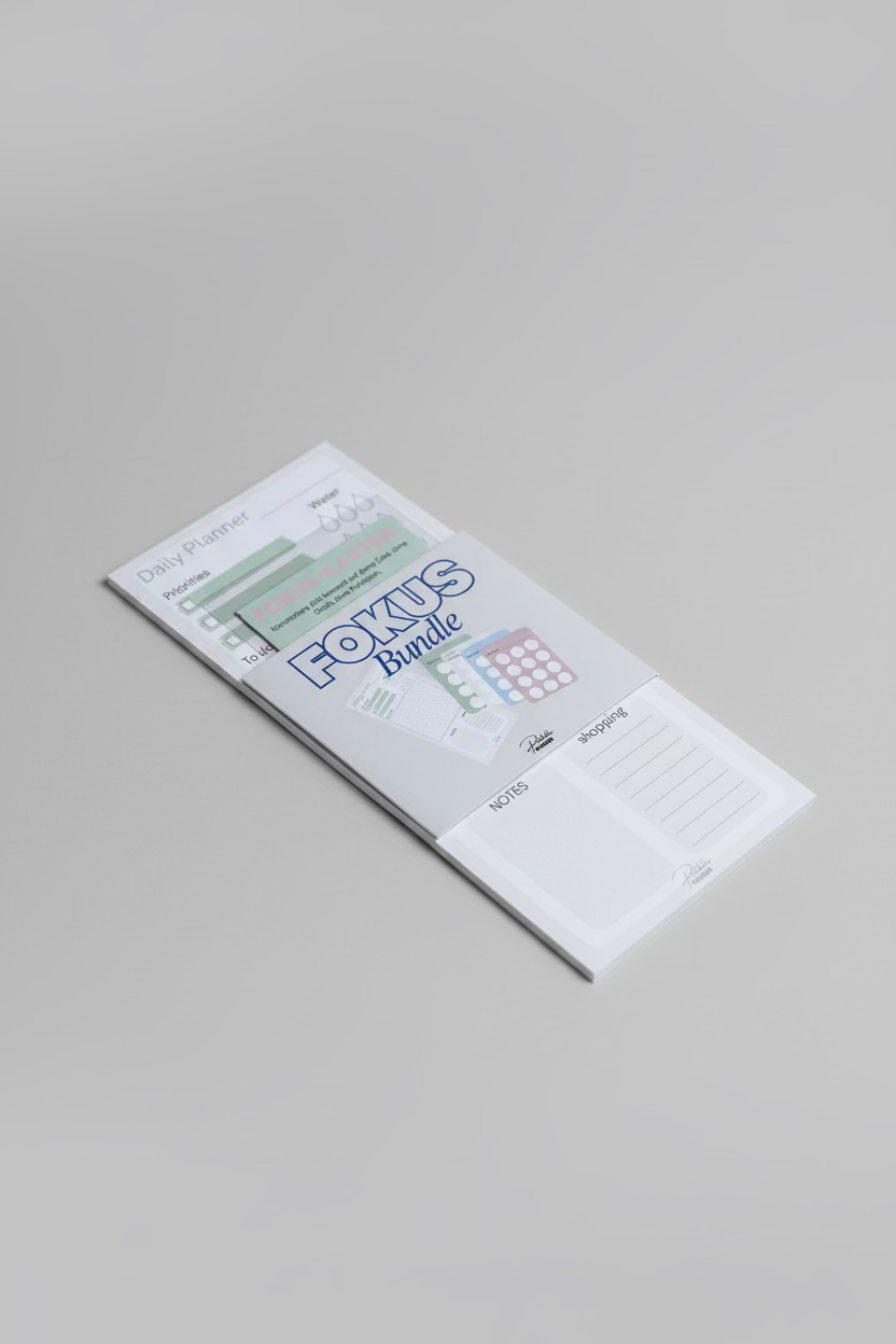 📋 Notepad / Daily Planner - oder Fokus Bundle