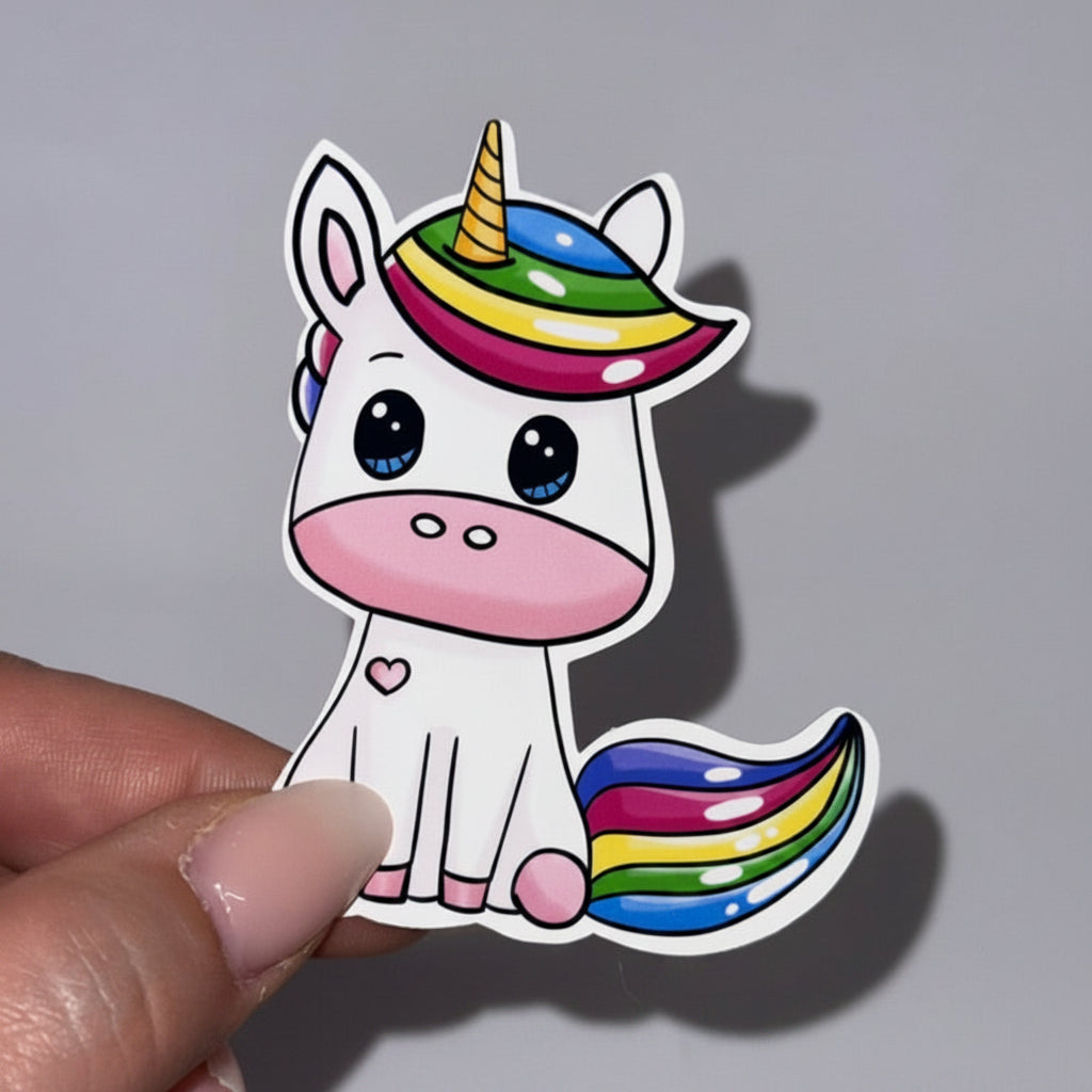 XXL-Sticker – Kawaii & ästhetisch für Laptop, Trinkflasche & Journal ✨