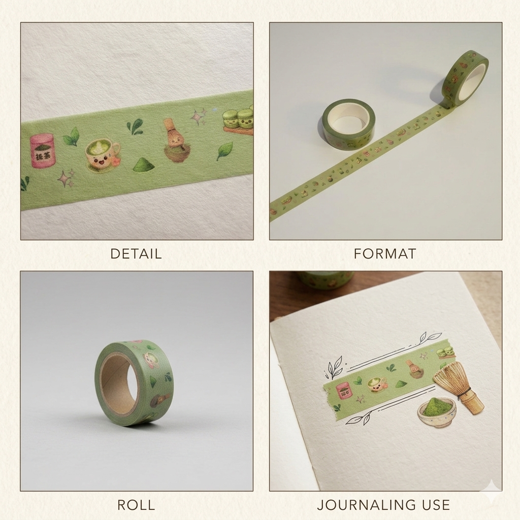 Washi Tape – mit liebevollen Motiven 💝
