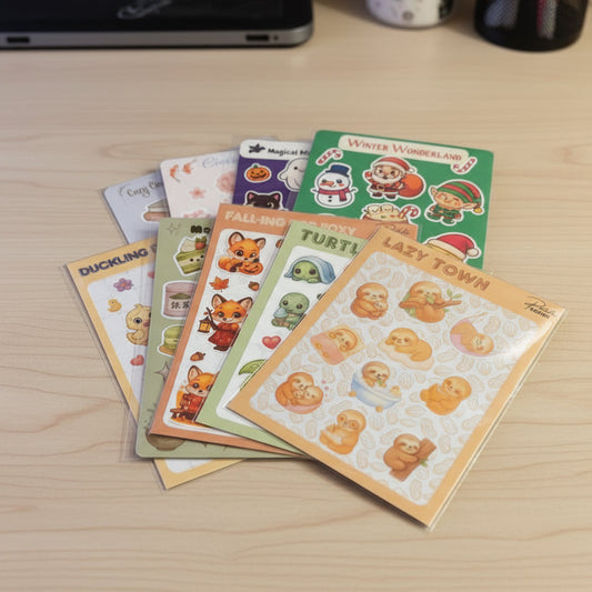Sticker Sheets / ✨ 10% Rabatt ab dem 4. Sheet ✨