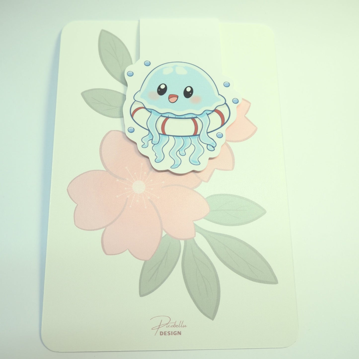 Magnetisches Lesezeichen – Kawaii Designs inkl. Sticker für Bücherfans 🔖